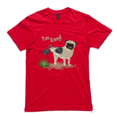Too Easy Puppy Pug with Attitude Thumbnail